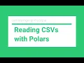 Loading CSV files with Polars in Python