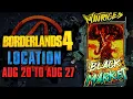 Black Market Vending Machine Location Aug 20 2026 - Borderlands 4