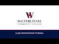 Class Registration Tutorial