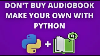 Make your own book using python Ebook PDF Reader Python PDF Reader python for beginner