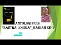 Download Lagu ANTOLOGI PUISI \