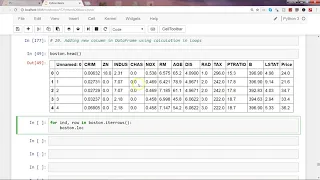 Python 3 Programming Tutorial 13 Loops How to loop over dataframe create new calculated column