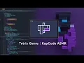 Tetris Game Html-Css-JavaScript KapCode ASMR No Talking