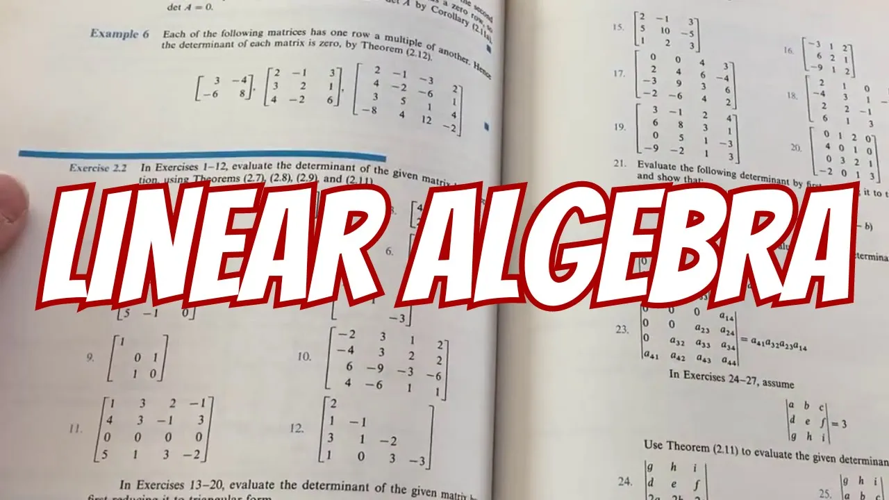 Getting Started with Linear Algebra