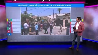 عراقيون غاضبون يقتحمون استوديو قناة سعودية في بغداد لوصفها ابو مهدي المهندس بالإرهابي 