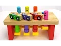 Lagu Learn Colors \u0026 Counting with Pounding Peg Toys!