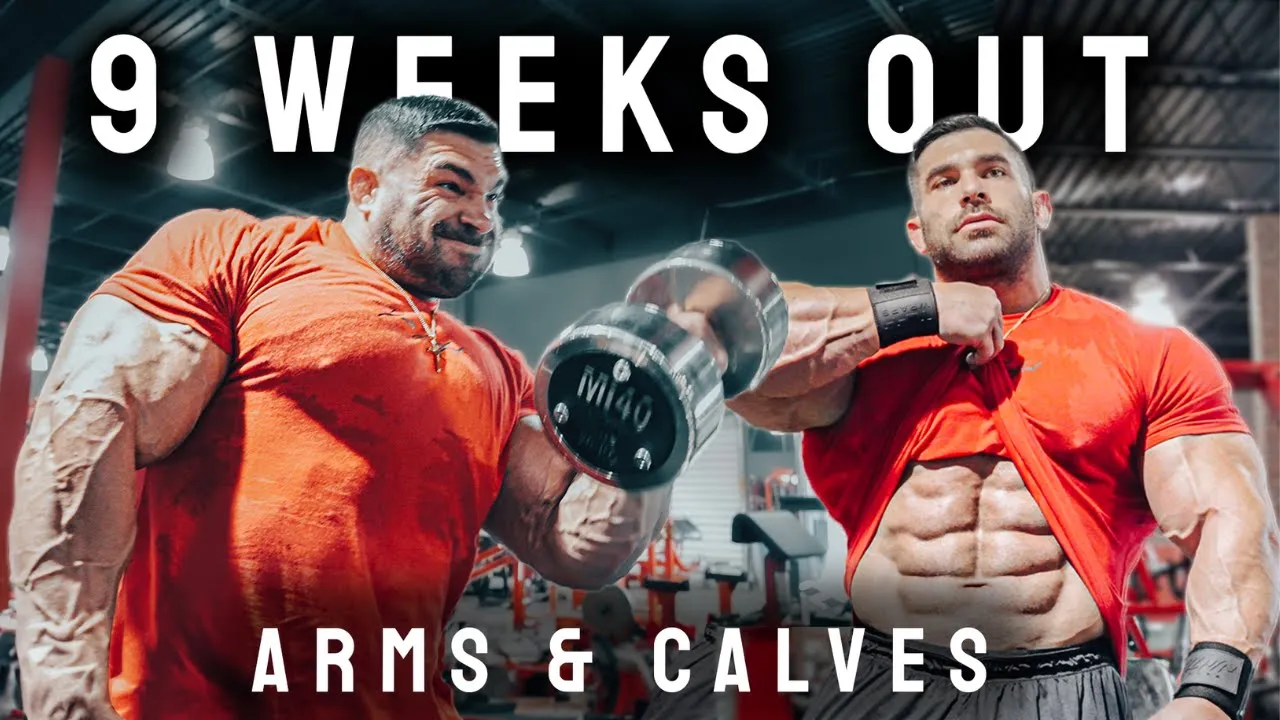On A Mission | Full Arm & Calf Workout | 9 Weeks Out | 2023 Mr. Olympia