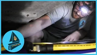 56. Installing TWELVE LITHIUM Batteries – Electric Sailboat | Learning the Lines – DIY Sailing