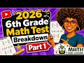 2026 6th Grade NYS Math Test Breakdown Part 1 Released Questions and Answers