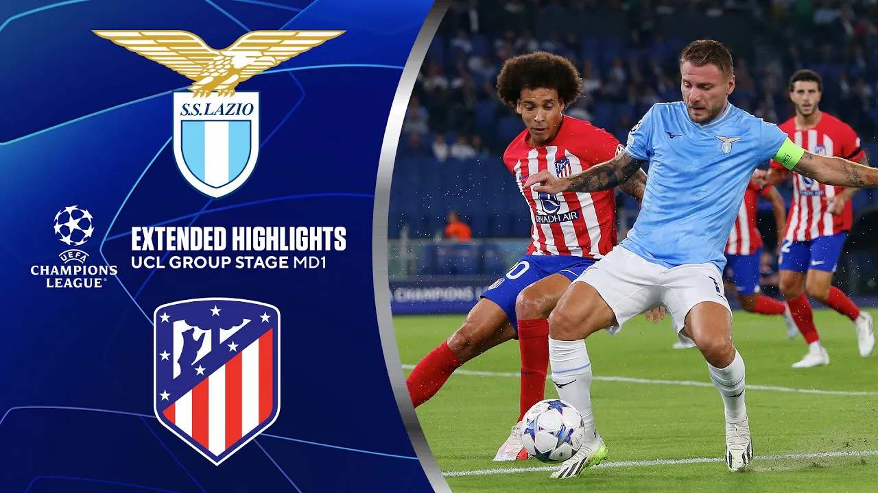 Lazio vs. Atlético Madrid: Extended Highlights | UCL Group Stage MD 1 | CBS Sports Golazo