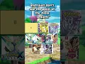 Main Pokemon Games Tier List