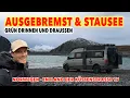 Lagu #1282 AUSGEBREMST VON EINEM BOOT | COOLE Anfahrt Storglomvatnet Stausee \u0026 Polarlicht  / Norwegen