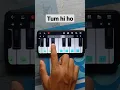 Download Lagu Tum hi ho Hindi song mobile Piano //walk Band Piano Tutorial #shorts