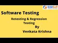 Manual Testing Tutorial 15 - ReTesting and Regression Testing