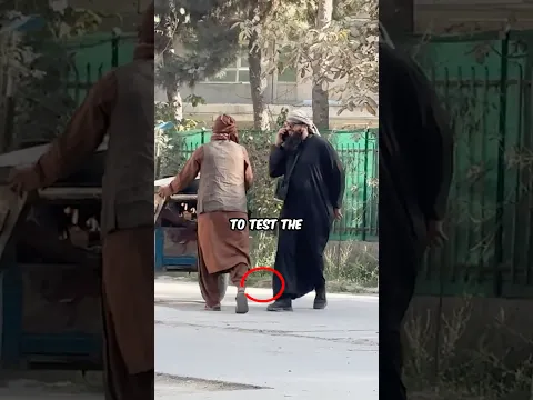Dropping CASH in Afghanistan! Social Experiment #shorts