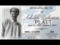 Celebrating the Life of Mr Adolph Rubestein Platt