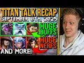 Download Lagu HUGE OB18 Balance Changes, Rod of Tahuti Removal, New Aspect \u0026 More! - Titan Talk Recap!