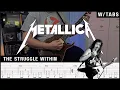 Lagu Metallica, The Struggle Within | Kirk Hammett's Guitar Parts | Tabs | Lesson | Cover | Tutorial
