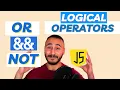 JavaScript Logical Operators 3-Minute Crash Course for Beginners