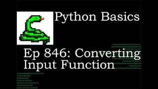 Python Basics Tutorial Doing Math with Input Function Converting User Input