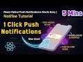 React Native Push Notifications Made Easy Notifee Tutorial