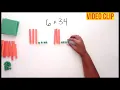 Equal Groups Multiplication Base Ten Blocks