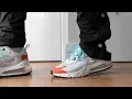 NIKE AIR MAX 270 REACT IMPORTANT SIZING INFO QUICK REVIEW ON FOOT