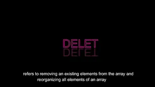 Array Tutorial in C Insertion Update Deletion