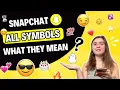 Snapchat symbols and what they mean