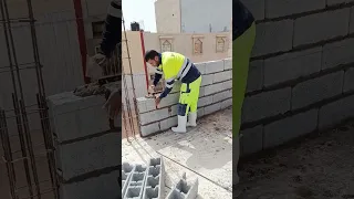تعلم تقنيات بناء طوب اسمنتي بكل احترافية بناء الياجور بناء طوب اسمنتي بناء بلوك 