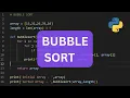 BUBBLE SORT PYTHON HINDI