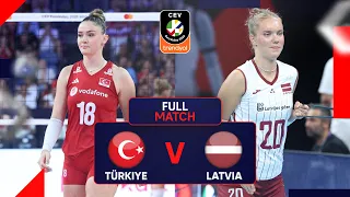 FULL MATCH | Türkiye vs Latvia | CEV Trendyol EuroVolley 2026 Women