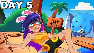 Trapped on an Island for 7 Days! (With Bloop)