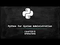 Python for System Administration - Operators
