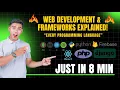 Web Development Frameworks EXPLAINED Frontend Backend Database Stacks Python MERN MEAN