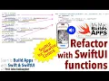 Ch 1 16 A First Refactoring with Functions in SwiftUI 2025