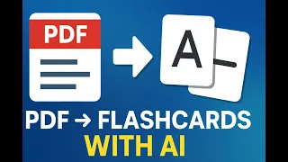 AI PDF Flashcard Generator Turn PDFs into Study Flashcards with Gemini API FastAPI