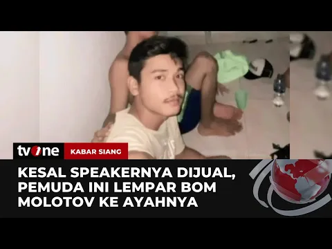 Seorang Pemuda Lempari Ayahnya dengan Bom Molotov