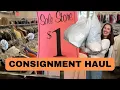 1 Designer Finds Consignment Store Haul