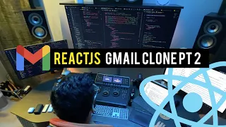 Building the ULTIMATE Gmail Clone with ReactJS Styled Components Part 2 of 3 For Beginners