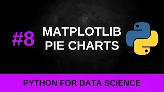 Python Data Science Tutorial - Pie Charts with Matplotlib