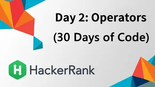 HackerRank Day 2 Operators Java Solution