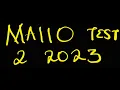 MA110 2023 TEST 2