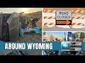 AROUND WYOMING Rollover Crash Road Closures and Wildlife Support