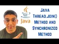 Java Thread join Method and Synchronized Method
