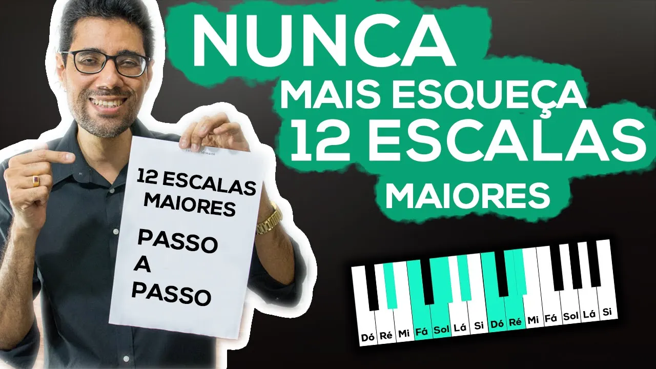 Escala Maior no Teclado 🎹
