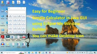 Calculator Project in Java Swing GUI Application Eclipse Ide Easy for Beginner