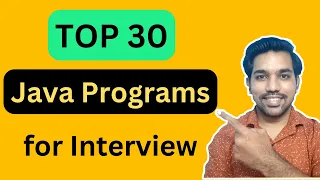 Top 30 Java Programs for Beginners Interview Learn Java with CODE NOTES
