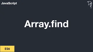 ES6 Array Find Method