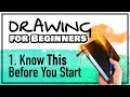 Download Lagu DRAWING FOR BEGINNERS Part 1: Know THIS Before You Start
